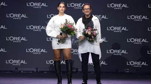 Lorena Durán y Ulises Mérida, la mejor modelo y la mejor colección de la Semana de la Moda